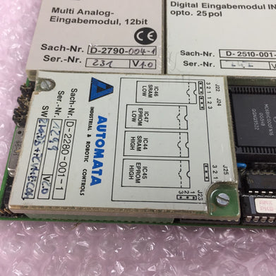 Automata D-2100-022-1 D-2790-004-1 D-2510-001 VME Multi E/A PLC Module Multi/EA