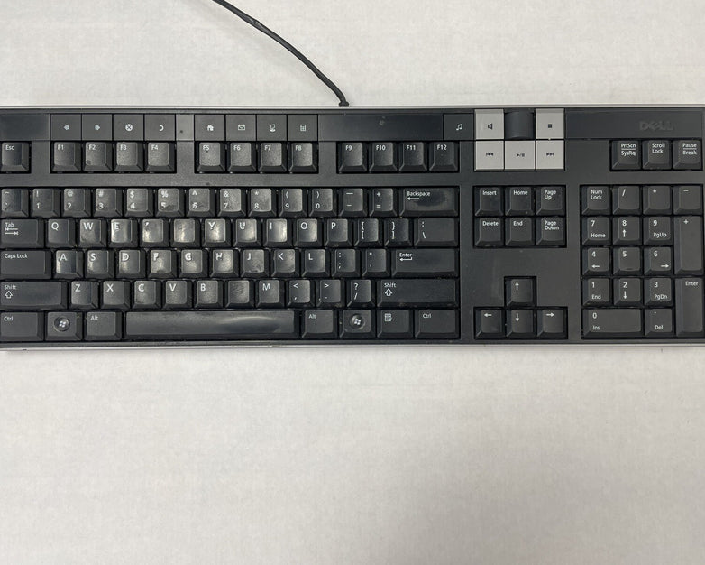 Dell Y-U0003-DEL5 USB Multimedia Keyboard W/ 2 USB Ports U473D Lot of 15