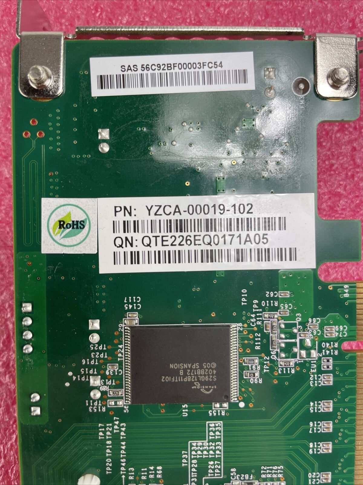 inspur YZCA-00019-102 RAID card SAS56C92BF00003FC54