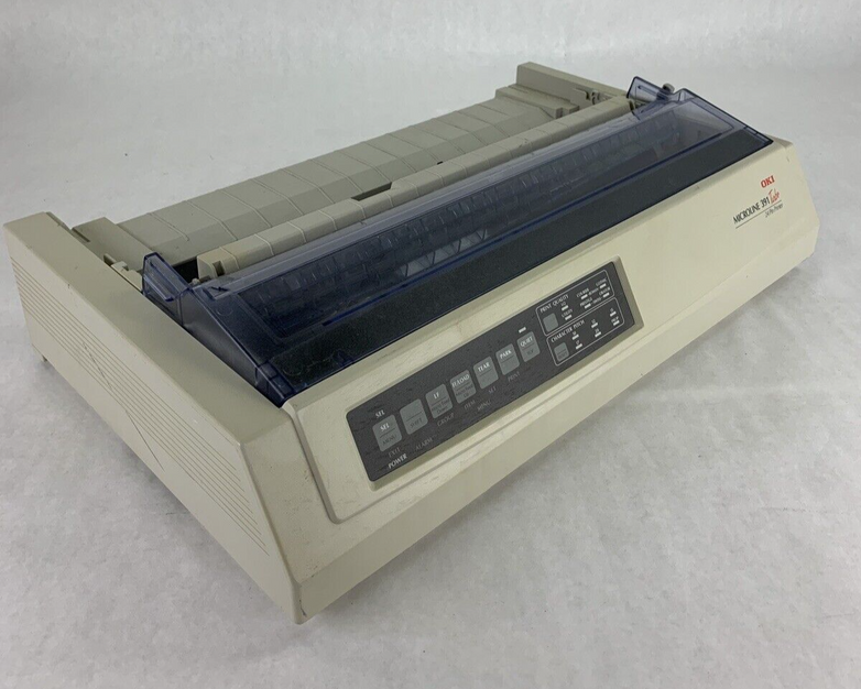 OKI Data Microline 391 Turbo 9 Pin Printer GE7300A For Parts and Repair