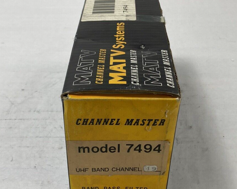 Channel Master MATV Systems Model 7494 Band Pass Filter UHF Band Channel 49