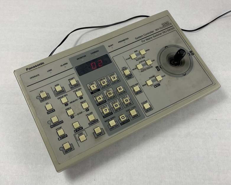 Panasonic WV-CU360C System Controller with AC Adapter Tested