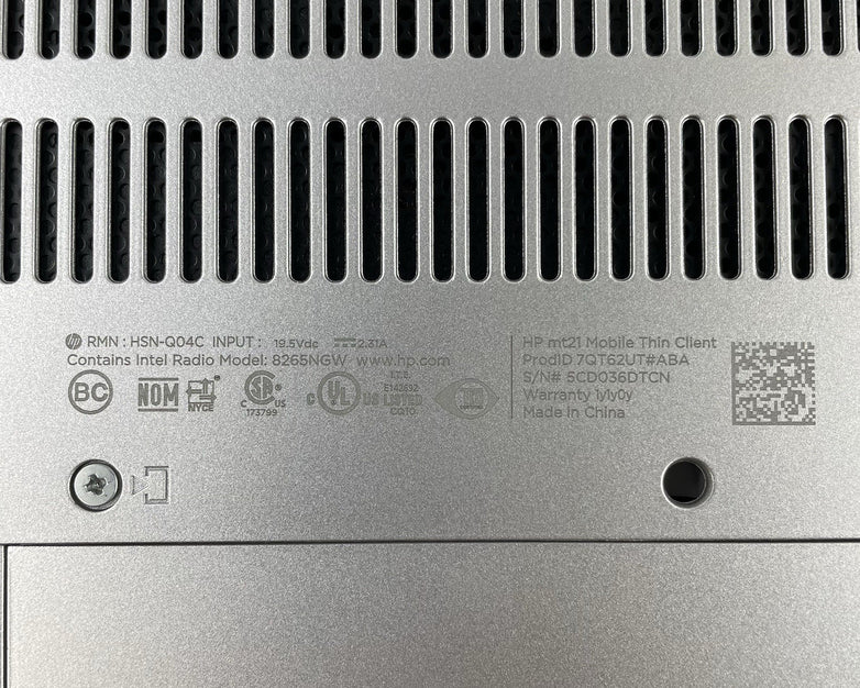 HP mt21 14" Celeron 3867U 1.80 GHz 4 GB RAM No SSD/OS/AC/Batt