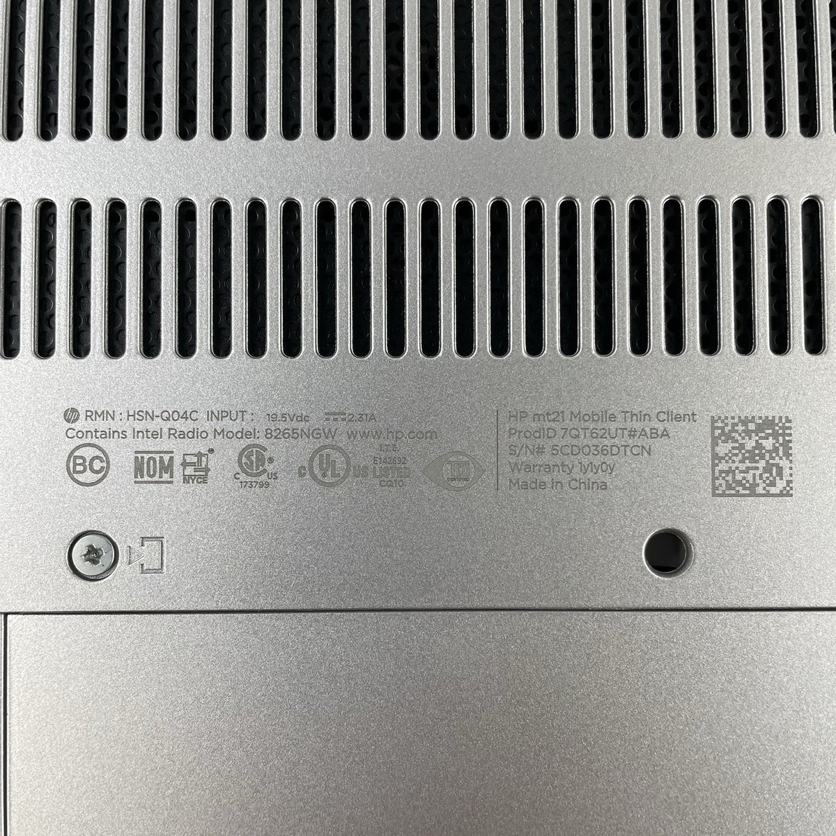 HP mt21 14" Celeron 3867U 1.80 GHz 4 GB RAM No SSD/OS/AC/Batt15