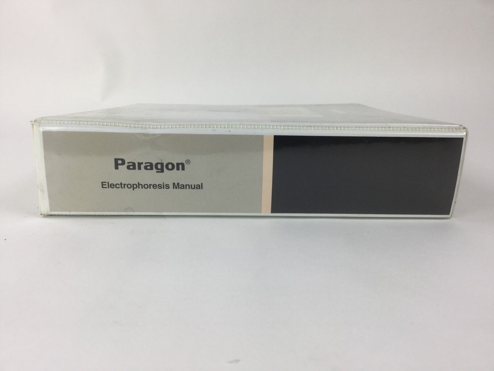Paragon Electrophoresis Manual Beckman in Binder with Multiple Tabs