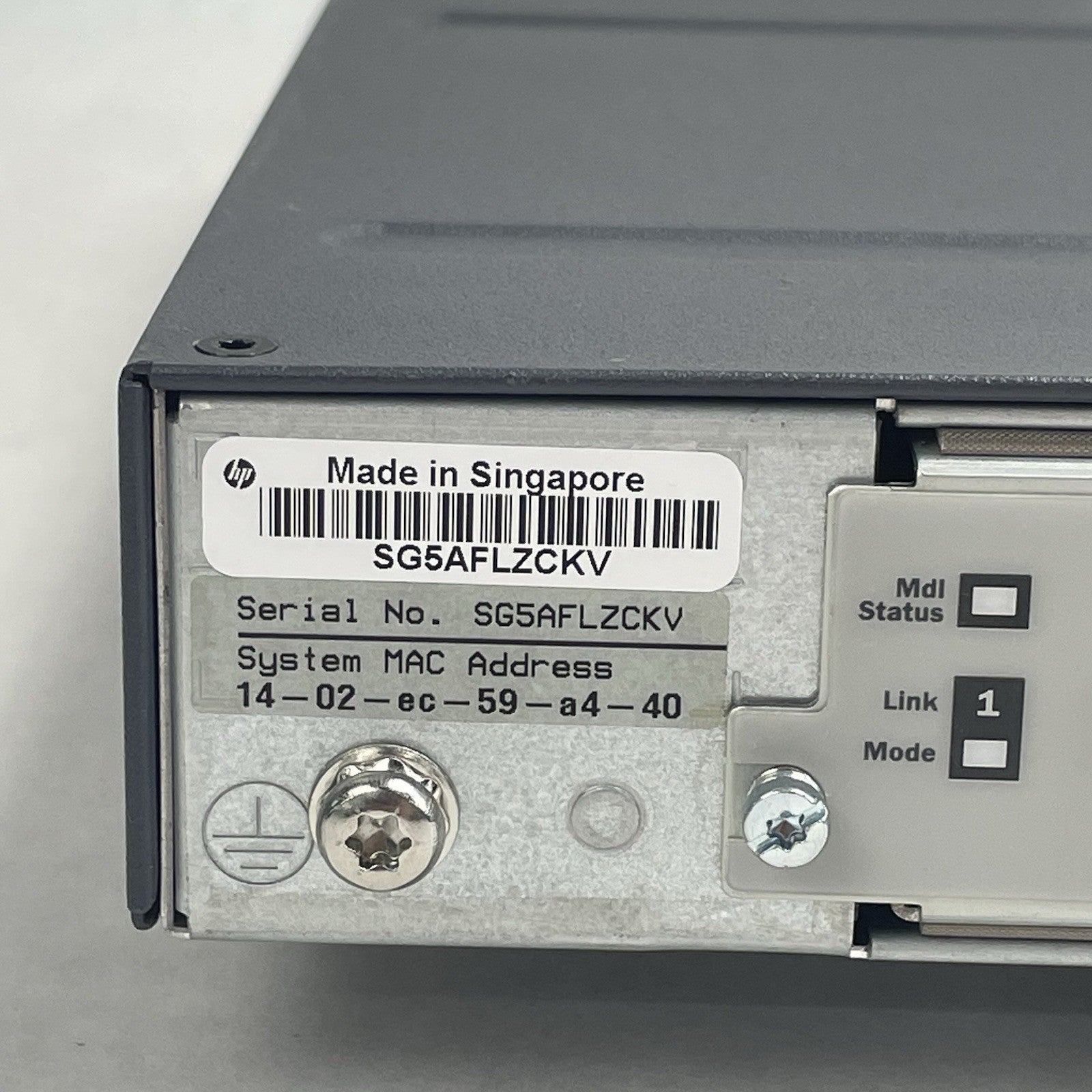 HP 2920-48G PoE+ Switch J9729A 48-Port With J9731A Network Switch No PS11