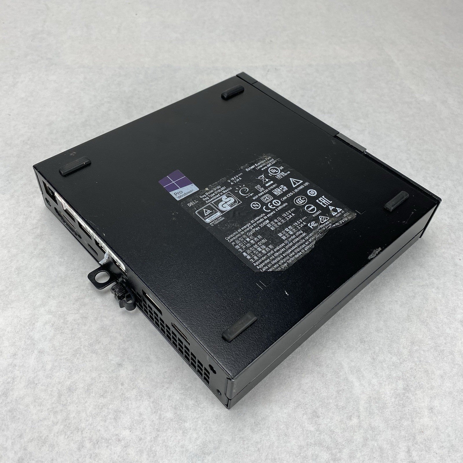 Dell OptiPlex 3040 Micro Intel Core i3-6100T 3.2GHz 8GB RAM No HDD OS Power Cord