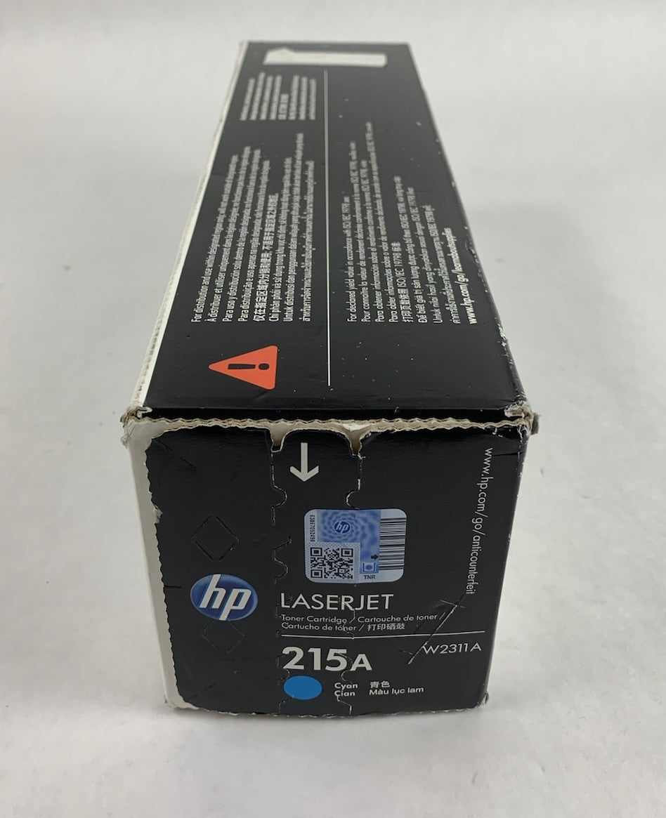 HP LaserJet 215A W2311A Cyan Toner Cartridge Exp: Nov 20226