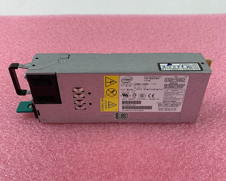 Intel Platinum DPS-750XB A 750W Switching Power Supply (Lot of 2)