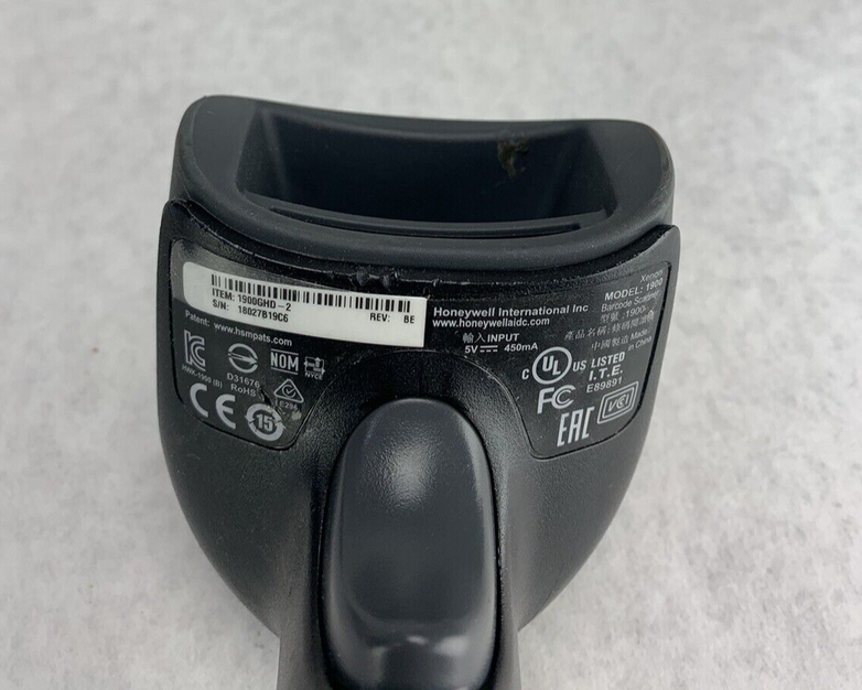 Parts or Repair Lot of 2 Honeywell Xenon 1900 Handheld Barcode Scanner