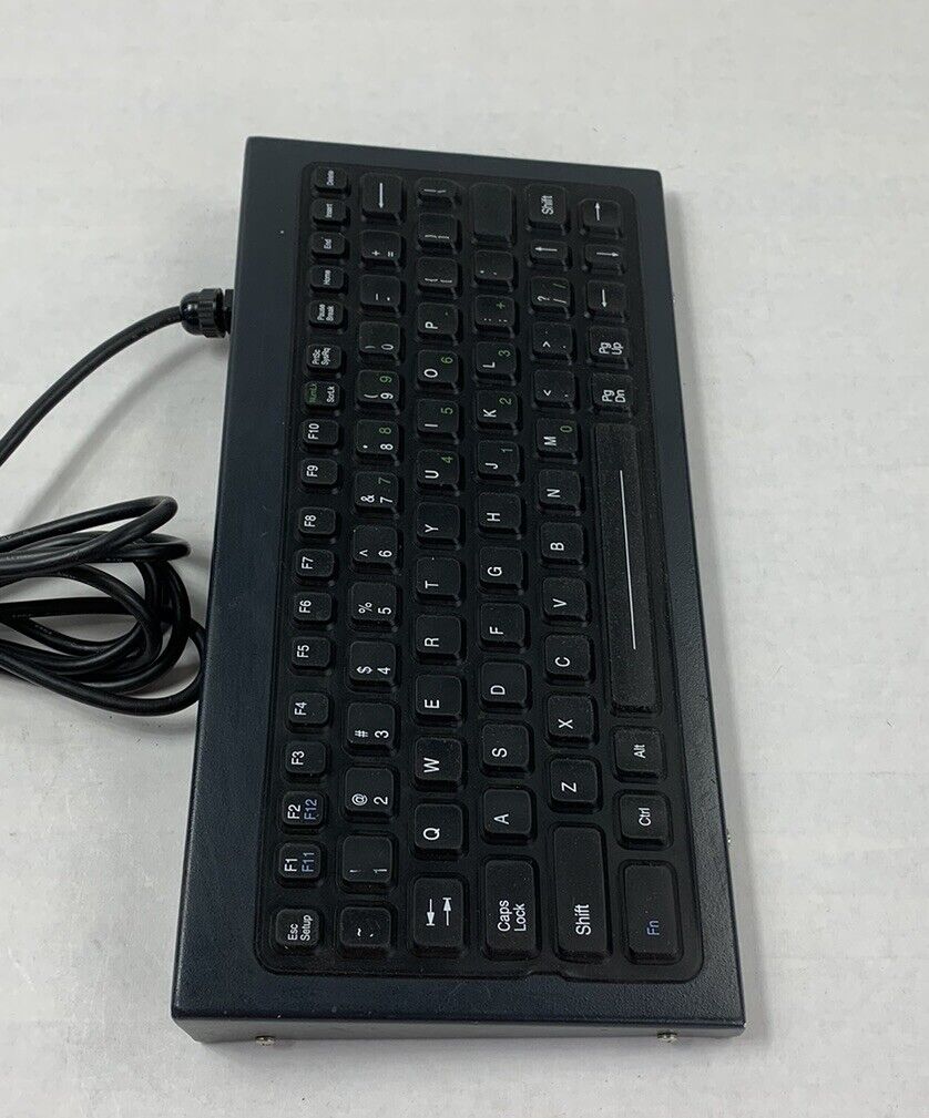 Intermec 340-046-001 Industrial iKey Keyboard 6500 6.1 Weatherproof Wired PS/2