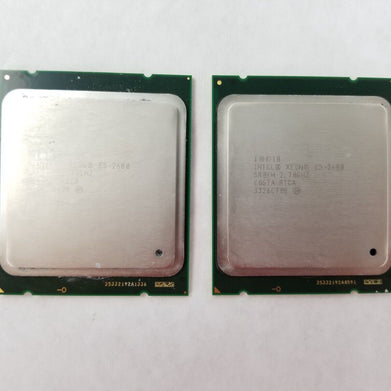 Intel Xeon E5-2680 SR0KH 2.70GHz 8-Core LGA2011 CPU Processor (Lot of 2)