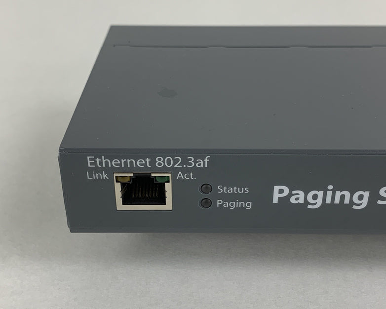 Cyber Data Data SIP Paging Server 011146G Factory Reset No Power Supply