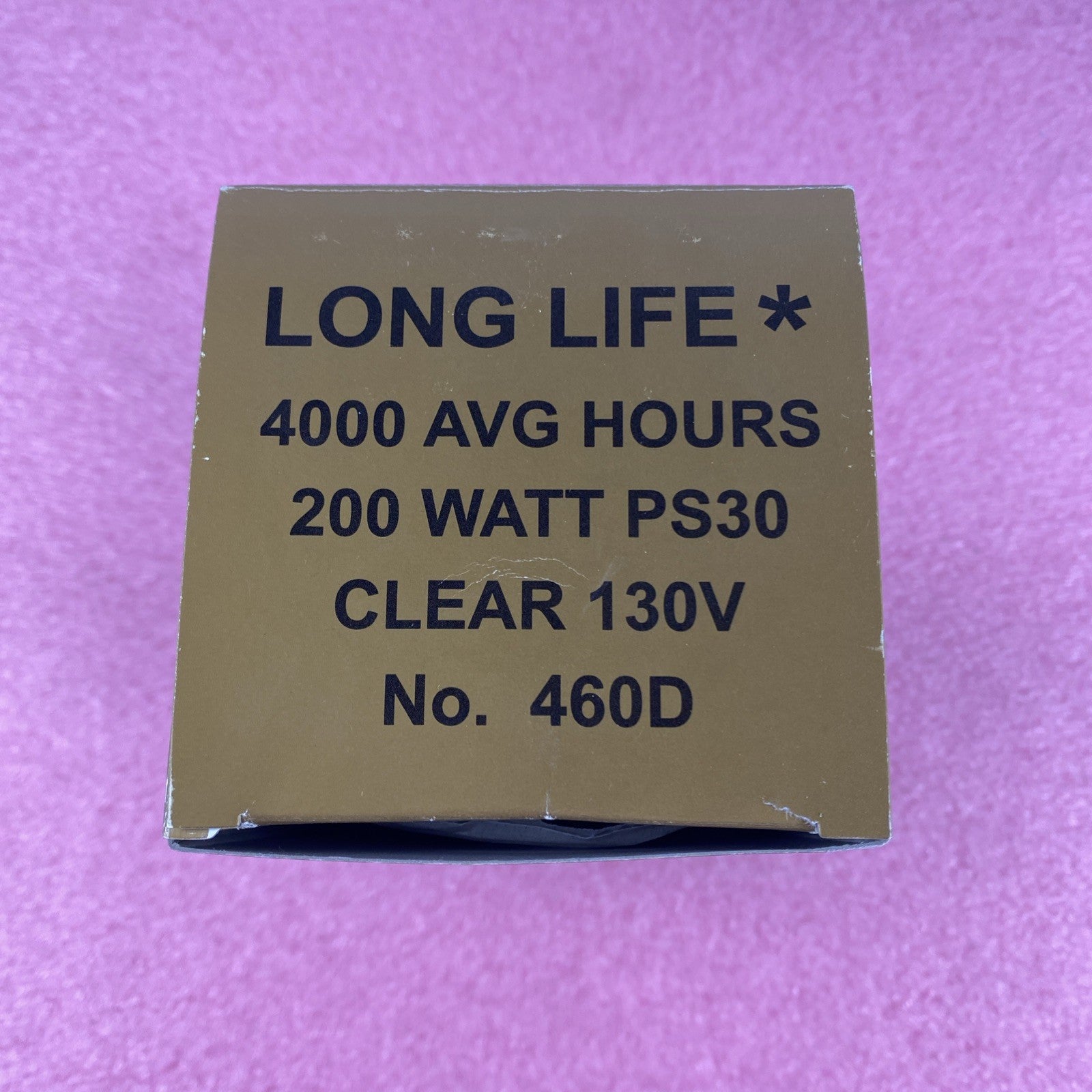 Long Life PS30 200W 130V Clear Light Bulb Lot of 43
