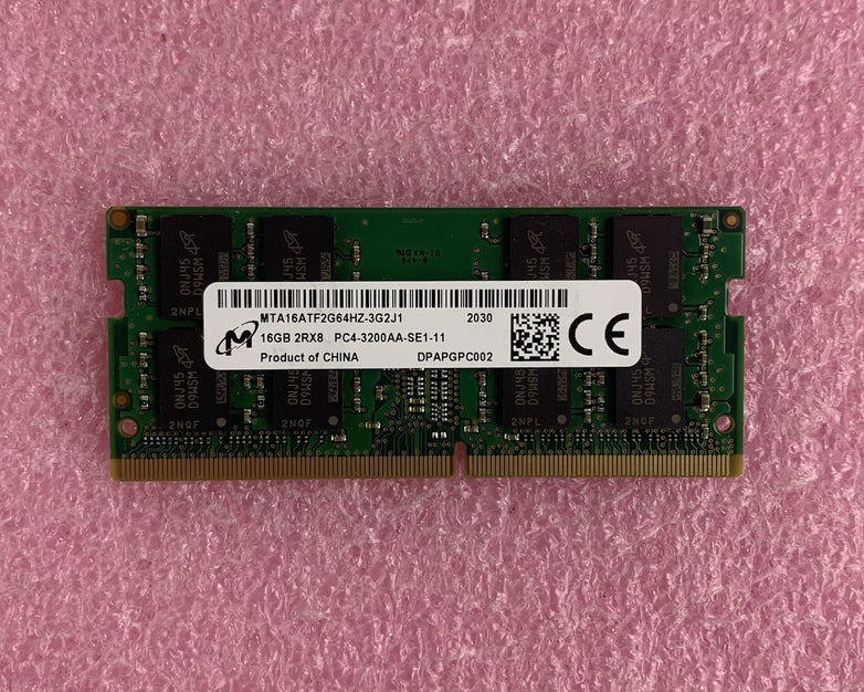 Micron MTA16ATF2G64HZ-3G2J1 16 GB PC4-3200AA 2RX8 Laptop Memory Ram