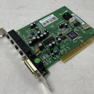 Vintage IBM FRU 37l4457 Sound Card Tested