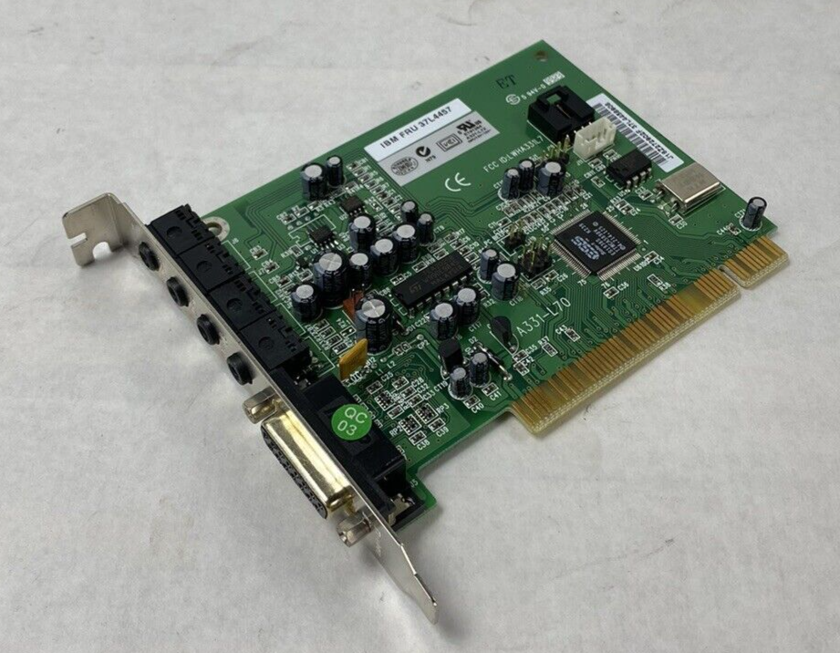 Vintage IBM FRU 37l4457 Sound Card Tested