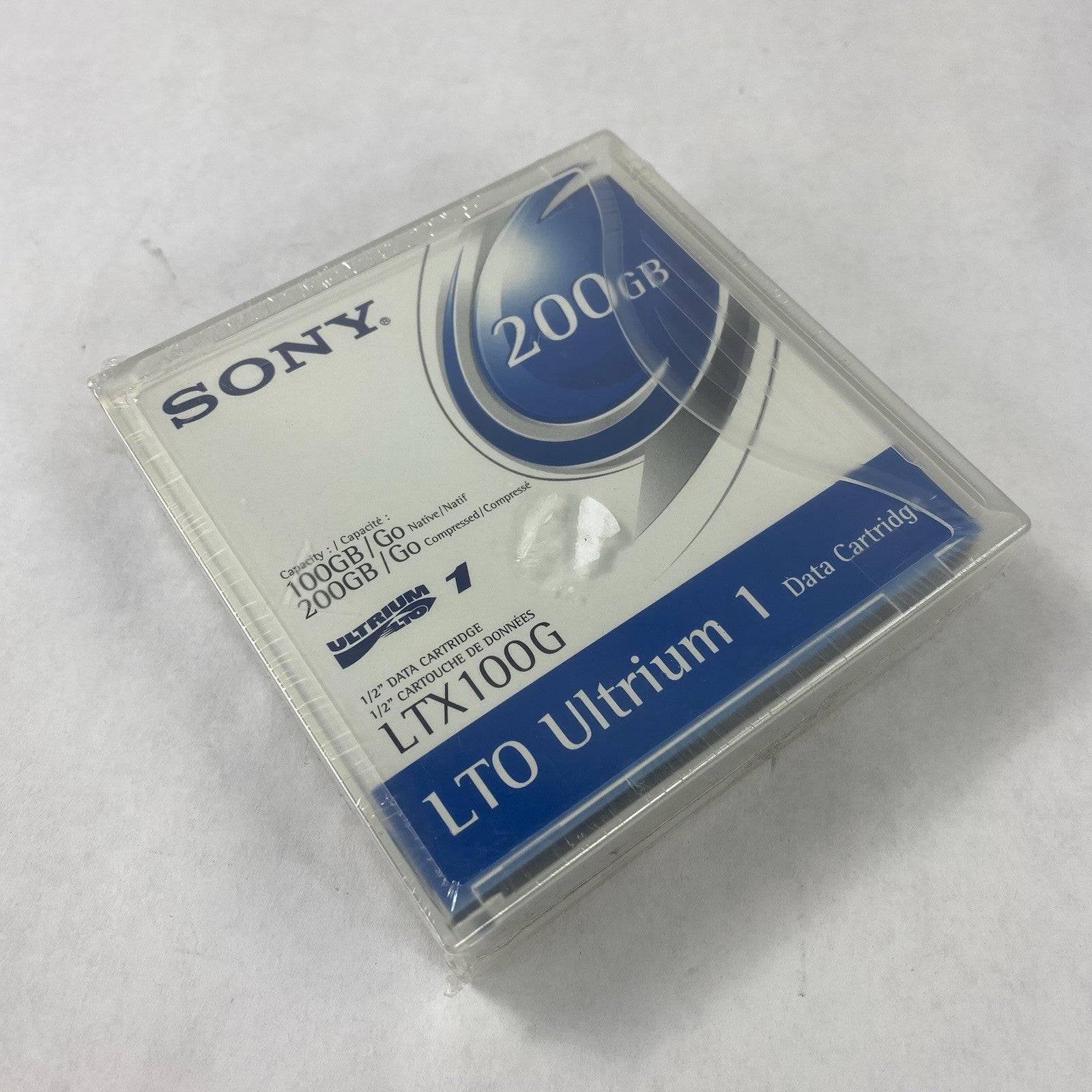 Sony LTO Ultrium 1 LTX100G 200GB Data Cartridge Sealed (Lot of 3)