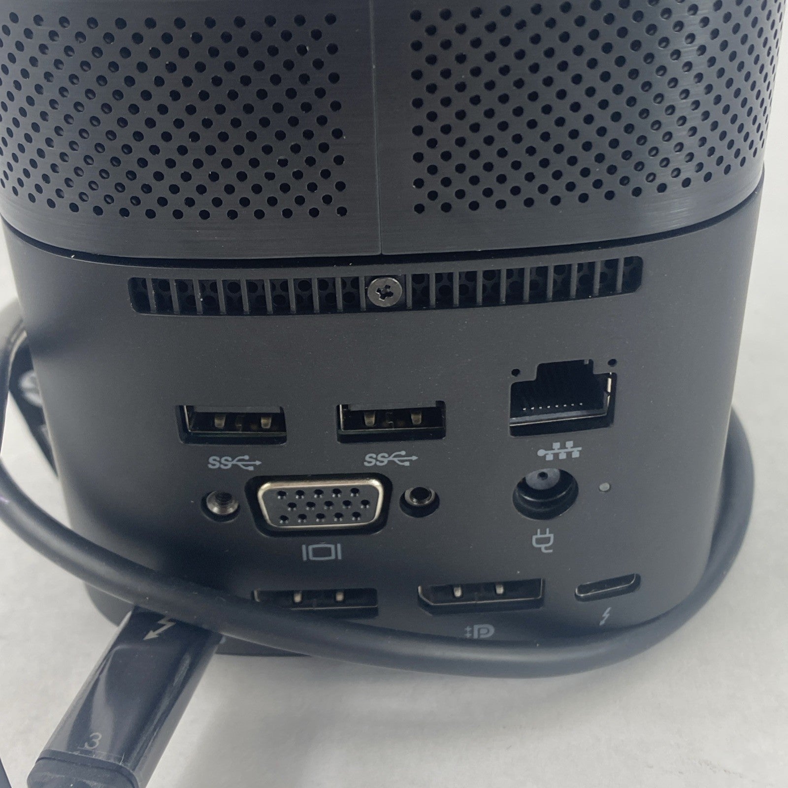 HP HSN-IX01 ThubderBolt Dock 120W G2 w/ Audio Pr0dID Lot of 4 Power tested No AC7