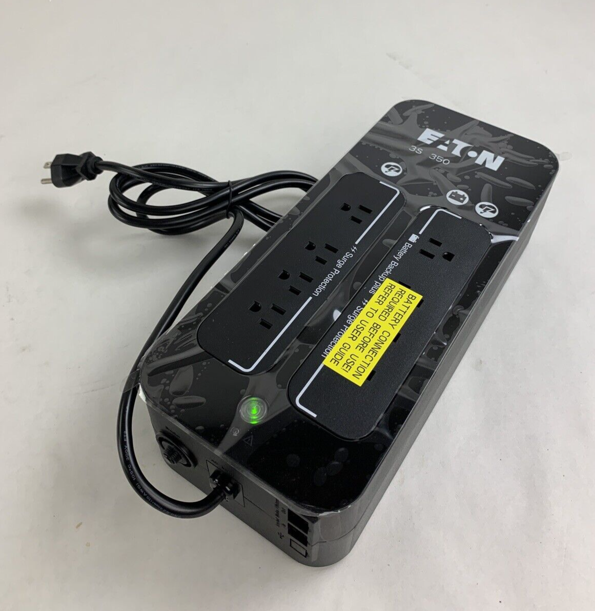 Box Opened Eaton 3S 350va / 200w  Battery Backup Surge Protection 3S350 Tested
