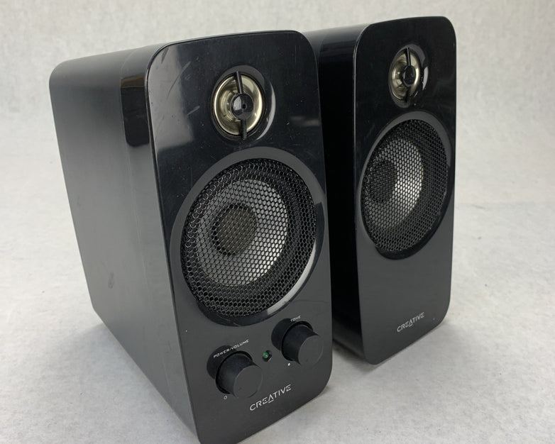 Creative Inspire T10 Compact 2.0 Desktop Stereo Computer Speaker Set 51MF1601AA0