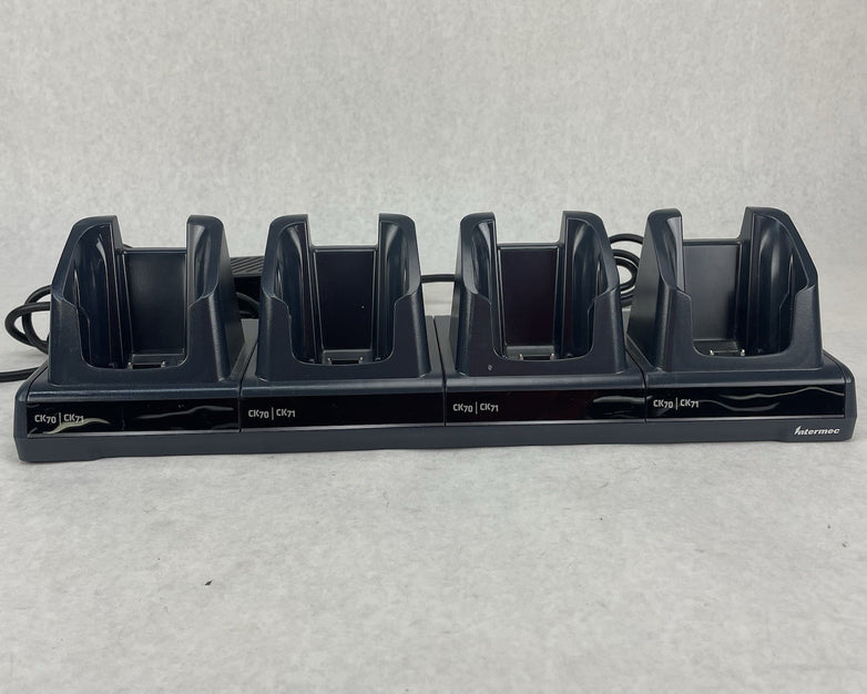 Intermec 1002UU05 CN70 4-Bay Network Cradle Charging Dock w/ AC Adapter