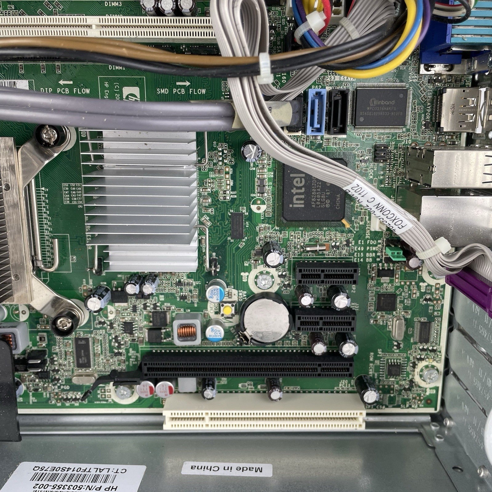 HP Compaq Pro 8000 SFF Core 2 Duo E8500 3.16 GHz 4 GB Ram DVD-RW No HDD No OS