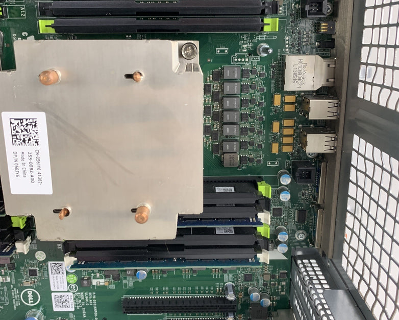 Dell Poweredge T620 Server 2x E5-2609 2.4 GHz 32 GB Ram Perc H710 No OS No HDD