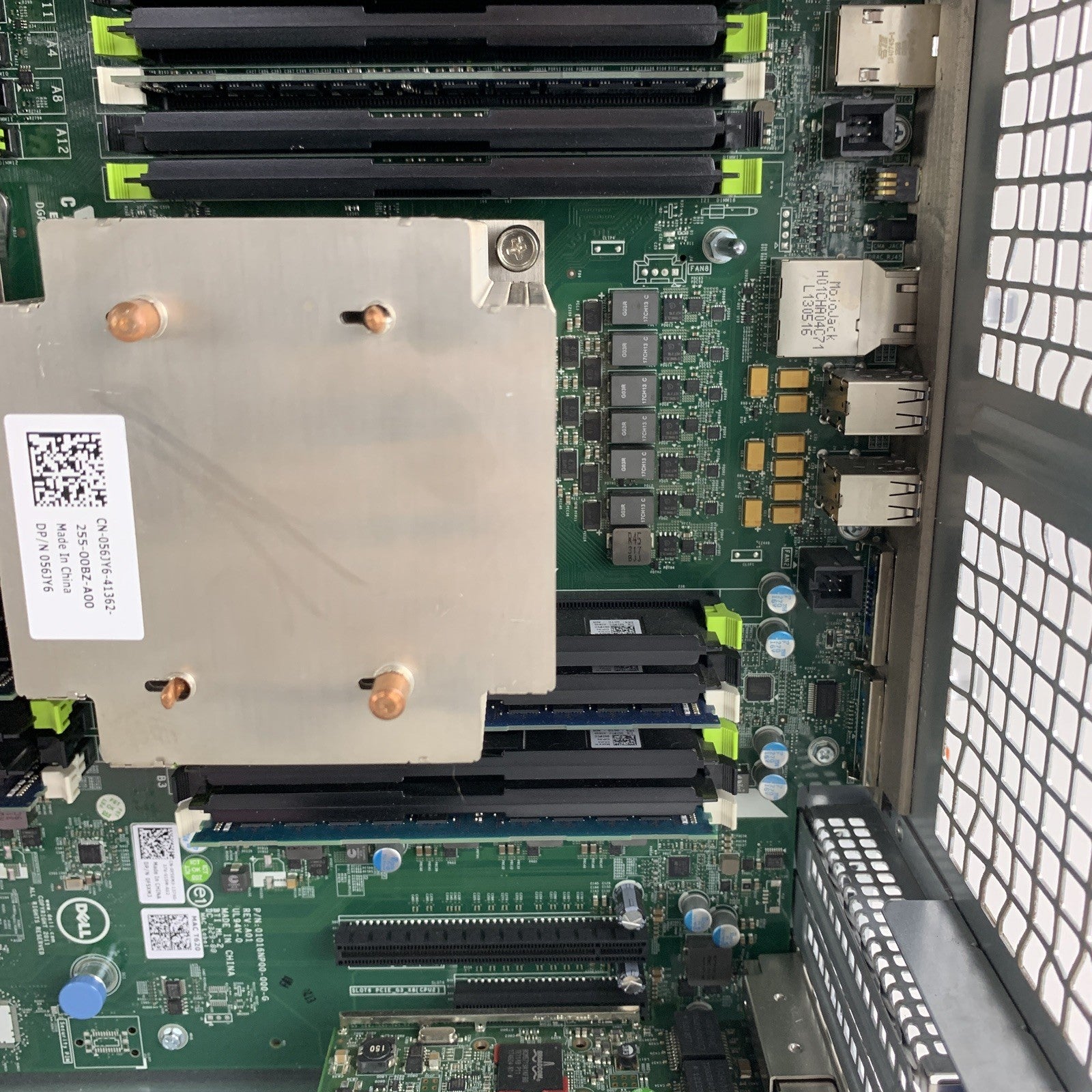 Dell Poweredge T620 Server 2x E5-2609 2.4 GHz 32 GB Ram Perc H710 No OS No HDD