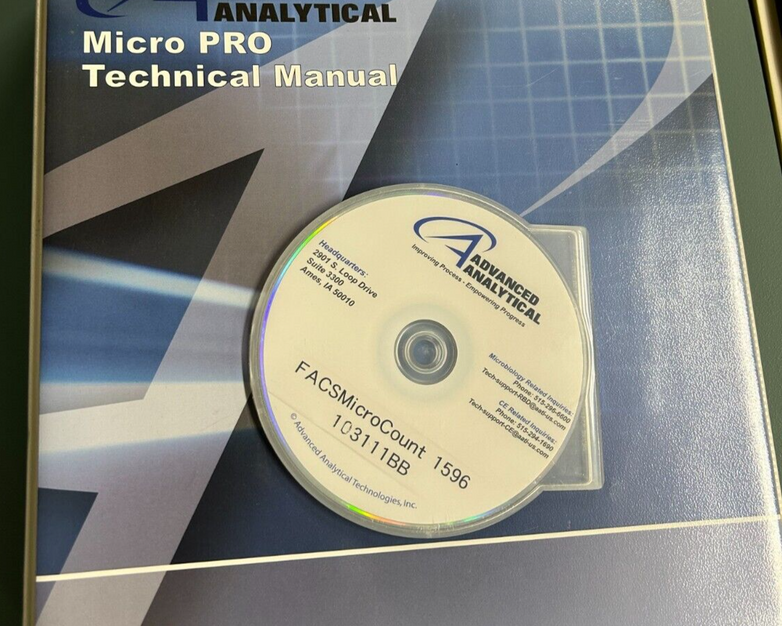 BD FACSMicroCount Flow Cytometer Micro Pro Advanced Analytical Technologies