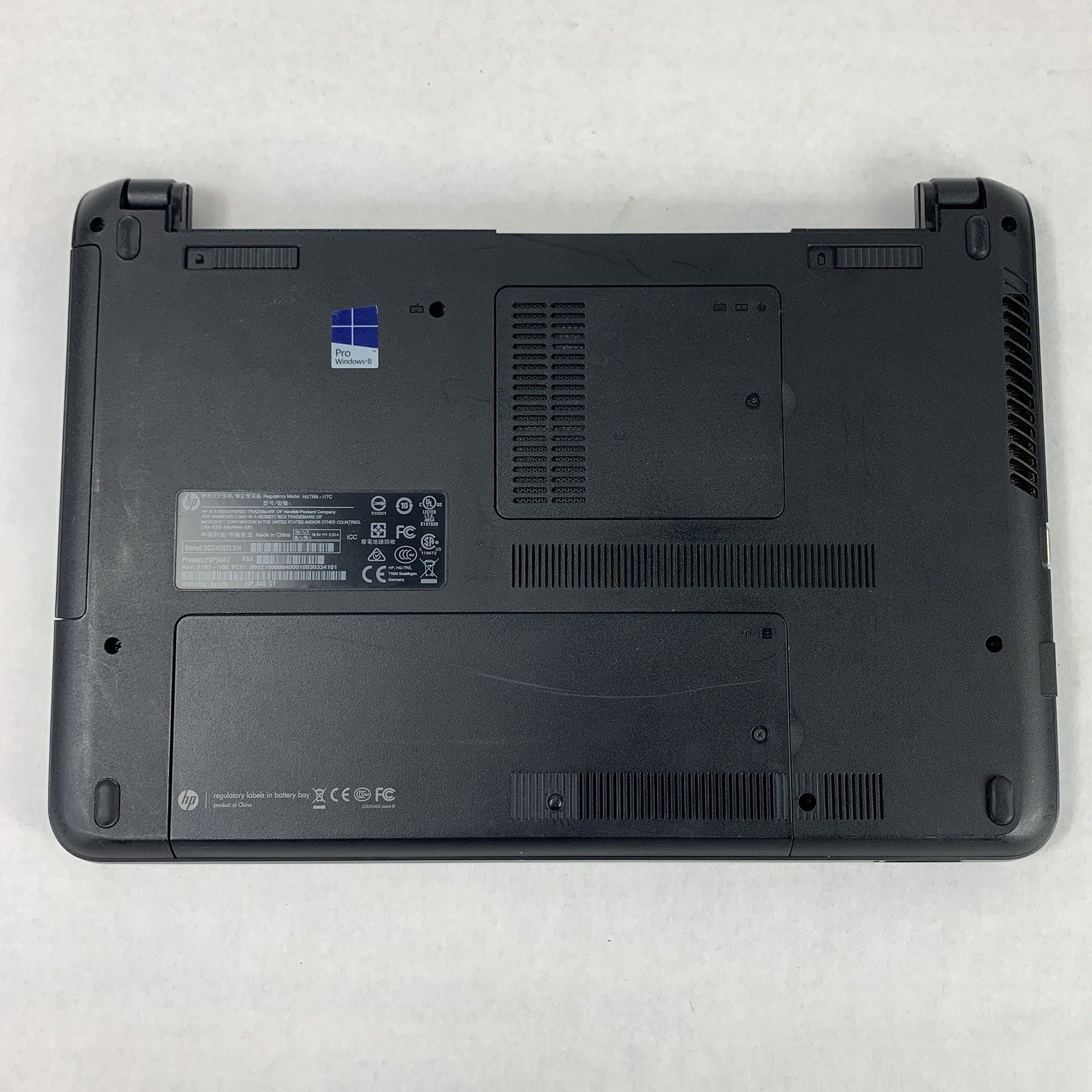 HP 340 G1 14" Laptop i5-4200U 1.6 GHz 4 GB Ram No OS No HDD No AC No Batt