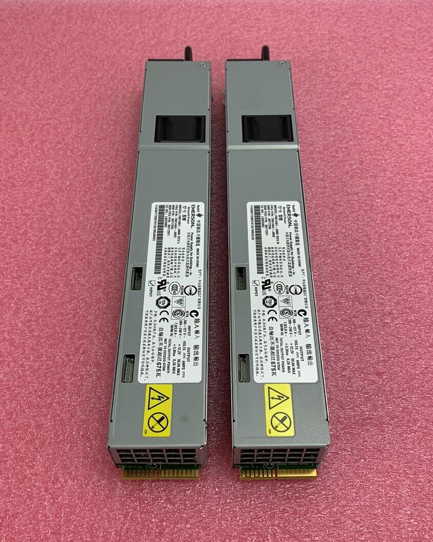 Emerson 7001484-J000 REV L / REV N Server Power Supplies (Lot of 2)