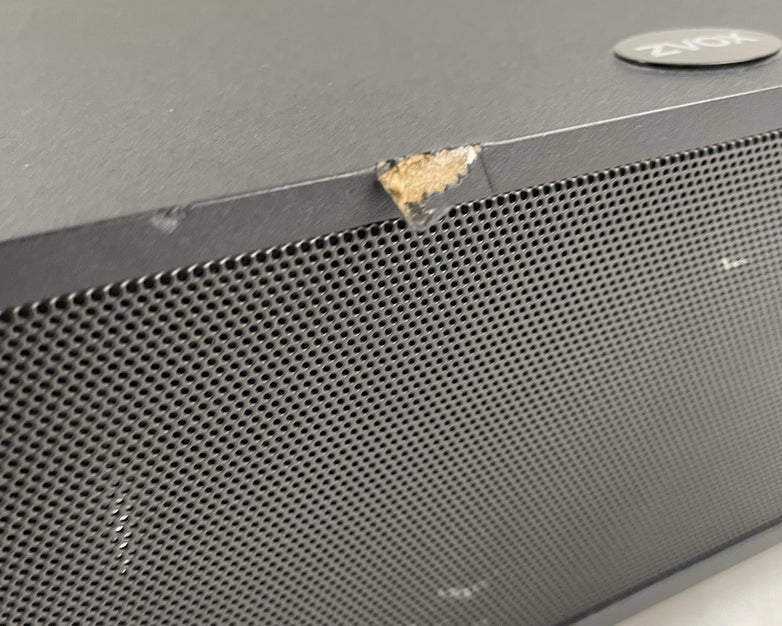 ZVOX 580 Sound Bar Sound Base Cabinet Box Subwoofer Sound System TV Platform Blk