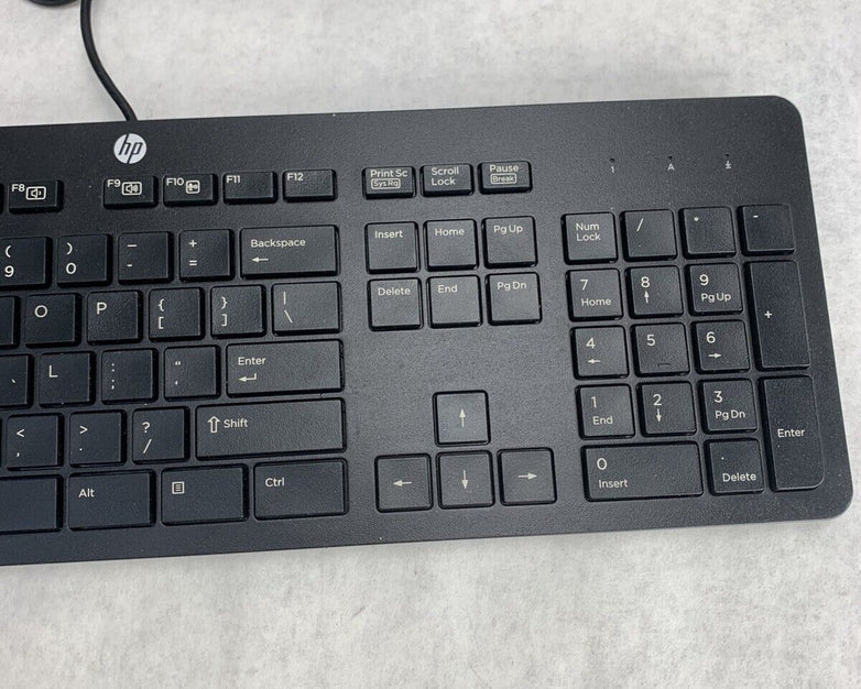 Lot of 3 HP KBAR211 Wired Keyboard