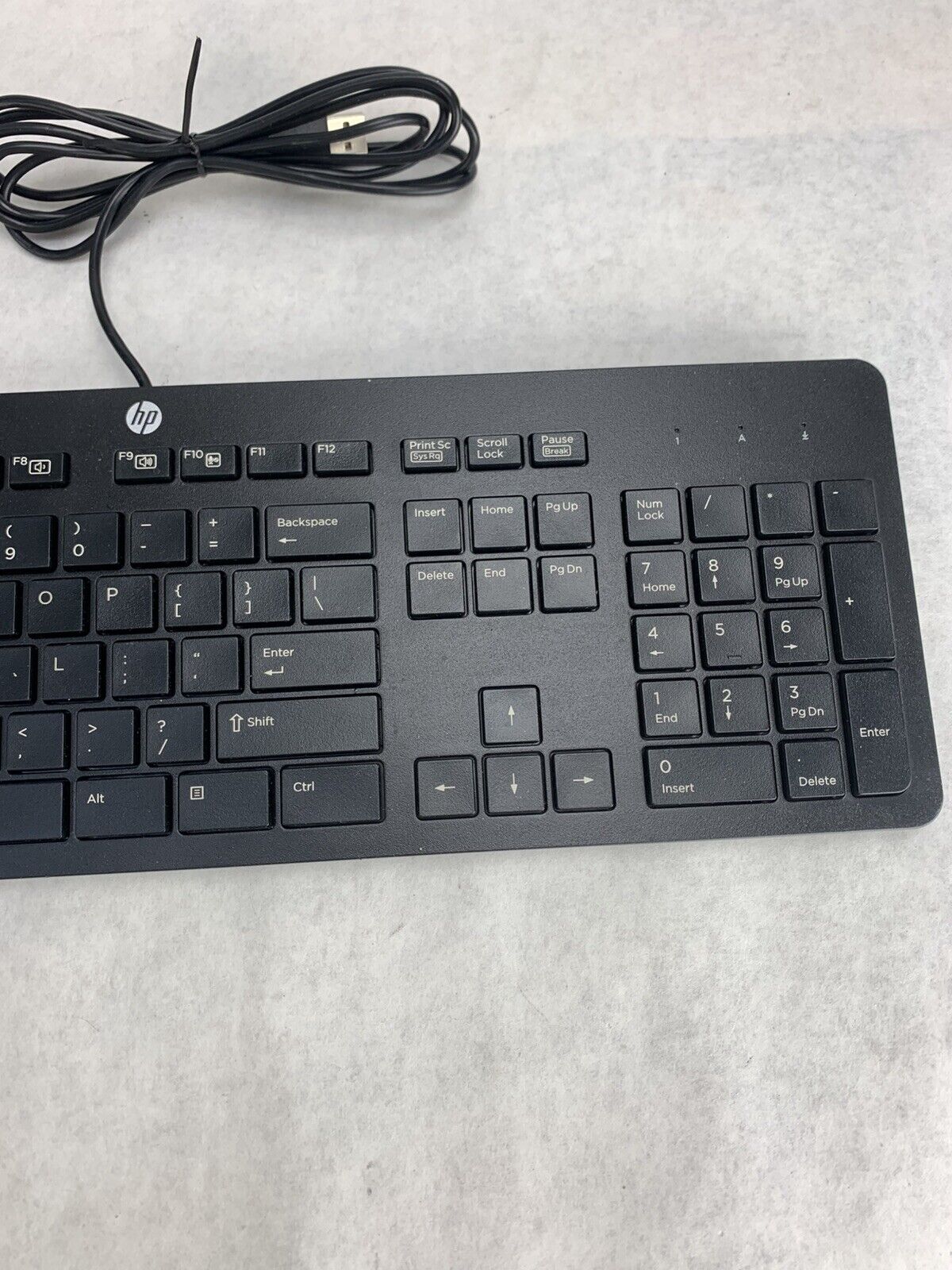 Lot of 3 HP KBAR211 Wired Keyboard