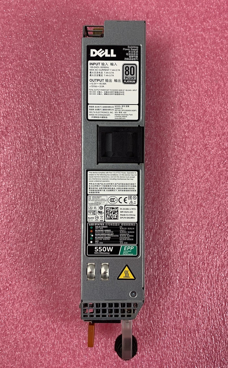 Dell D550E-S1 550W Switching Power Supply