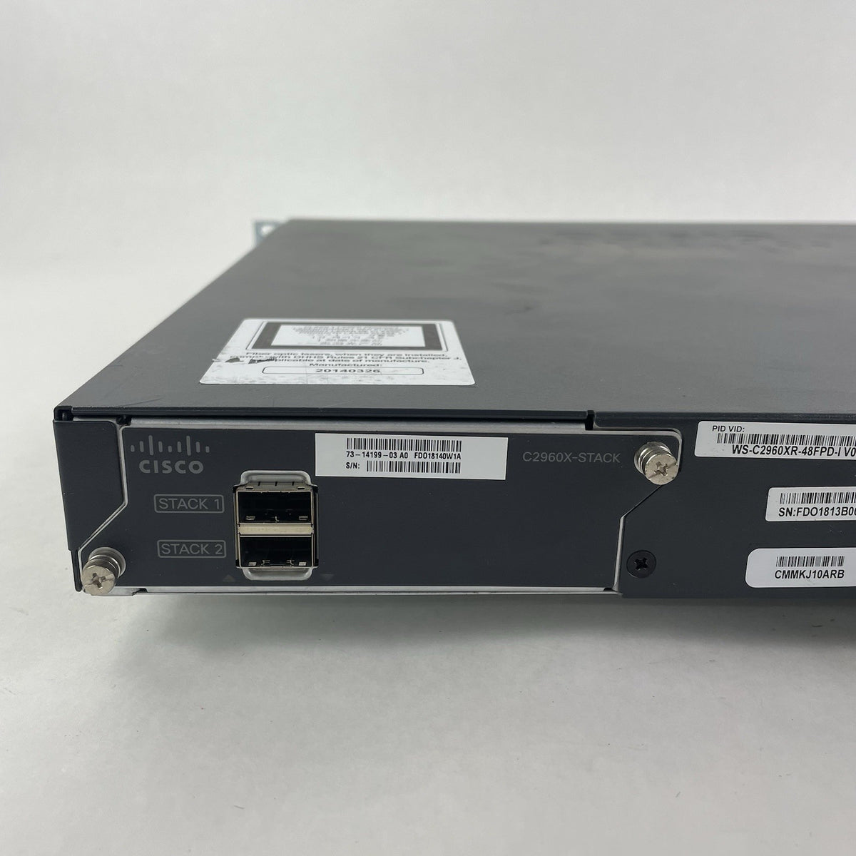 Cisco Catalyst WS-C2960XR-48FPD-I V02 48-Port Switch 2x PSU - Tested7