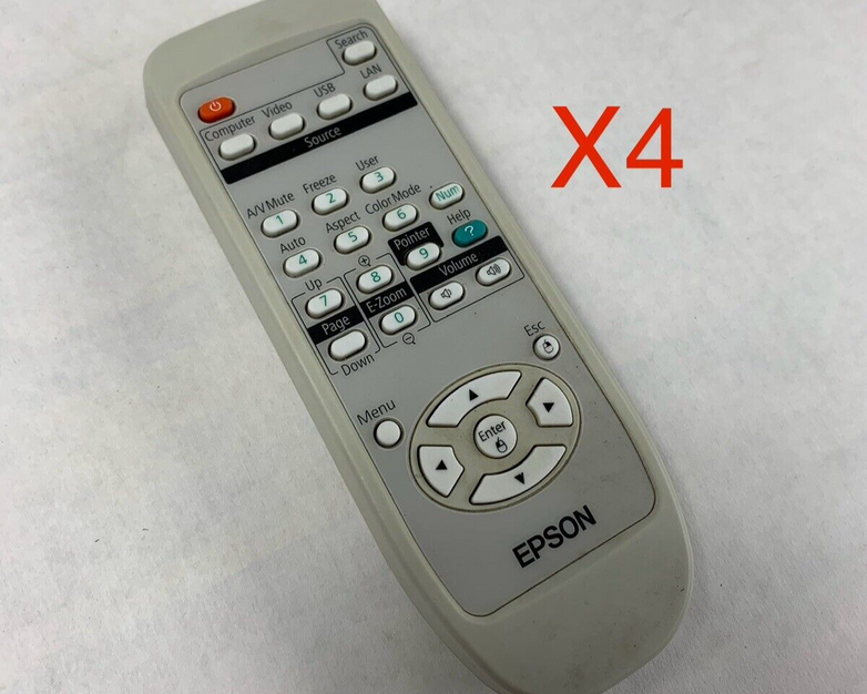 Lot of 4 Epson 150672700 Remote Controller