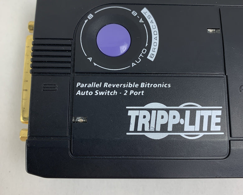 Tripp Lite Parallel Reversible Bitronics Auto Switch No Power Supply Untested
