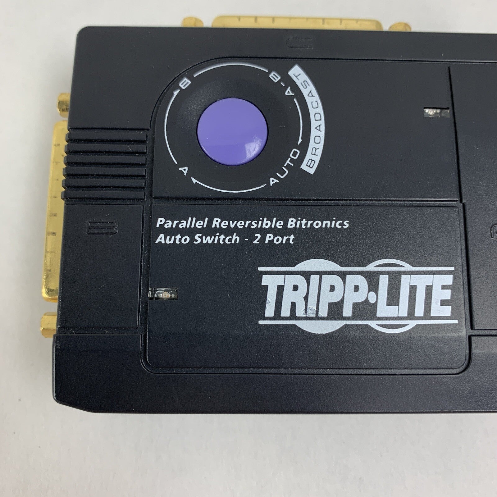 Tripp Lite Parallel Reversible Bitronics Auto Switch No Power Supply Untested