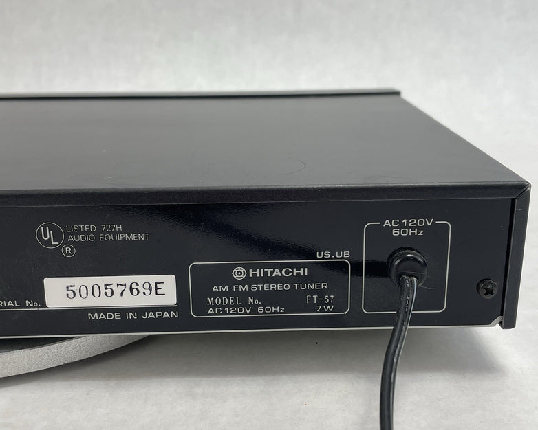 Hitachi Tuner Ft-57