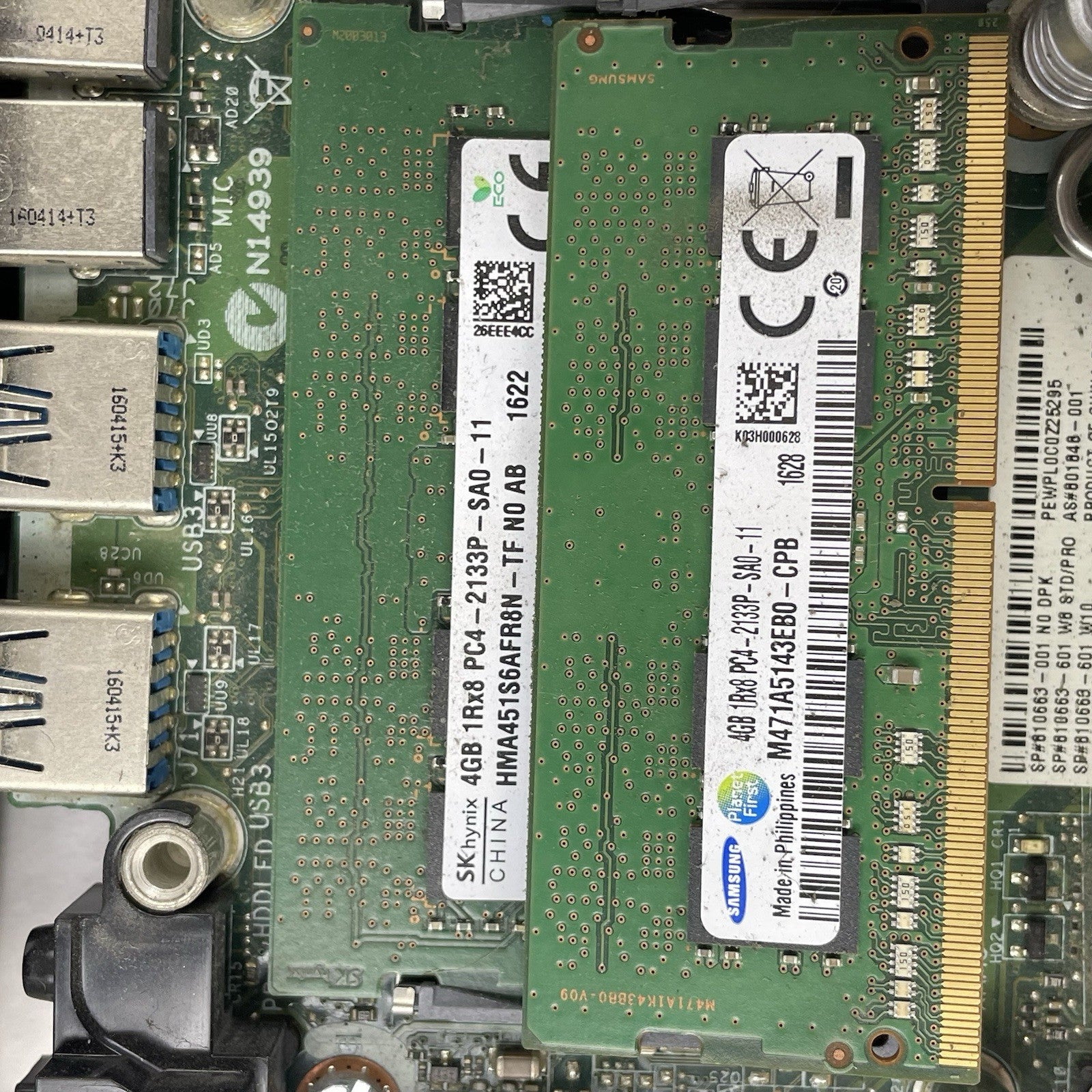 HP ProDesk 400 G2 Micro i3-6100T 3.20 GHz 8 GB RAM No SSD/OS/AC12