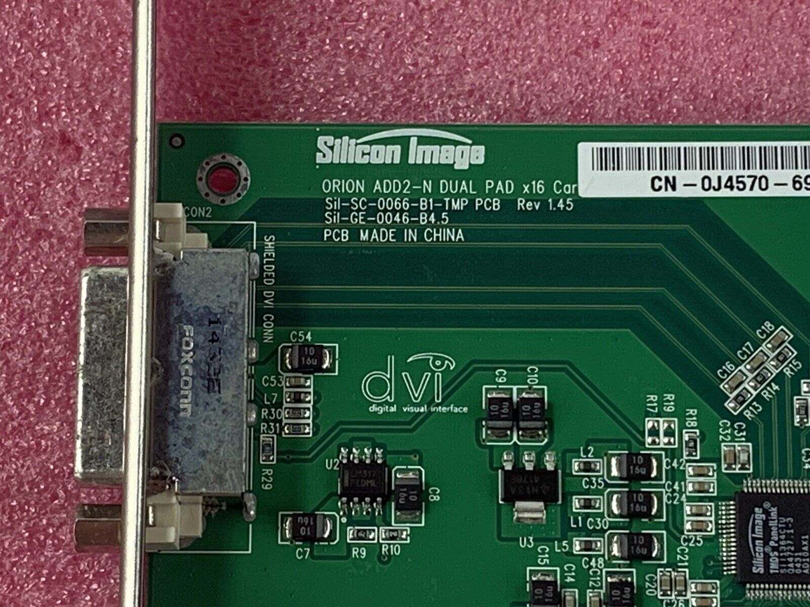 Silicon Image Sil1364ADD2-N CN-0J4571 Video Card