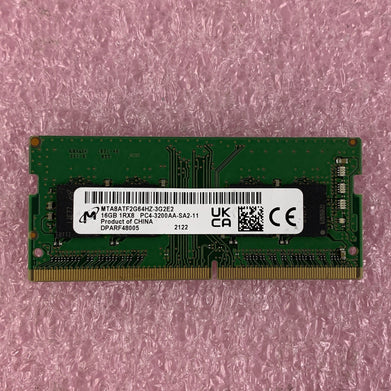 Micron MTA16ATF2G64HZ-2G3E1 16 GB 2Rx8 PC4-2400T Laptop Memory RAM SO-DIMM