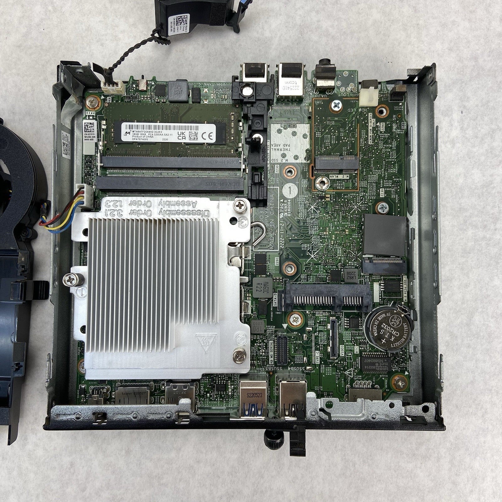 Dell Optiplex 3000 Micro Intel Core i5-12500T 4.4GHz 16GB RAM w/AC No HDDOS9