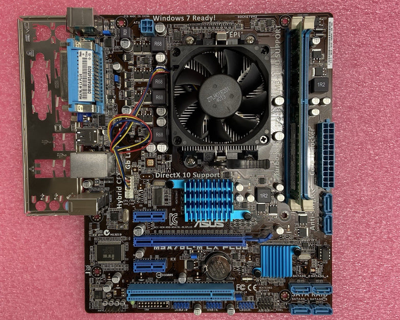 ASUS M5A78L-MLX PLUS Motherboard AMD Sempron 145 2.8GHz 2GB RAM w/Shield