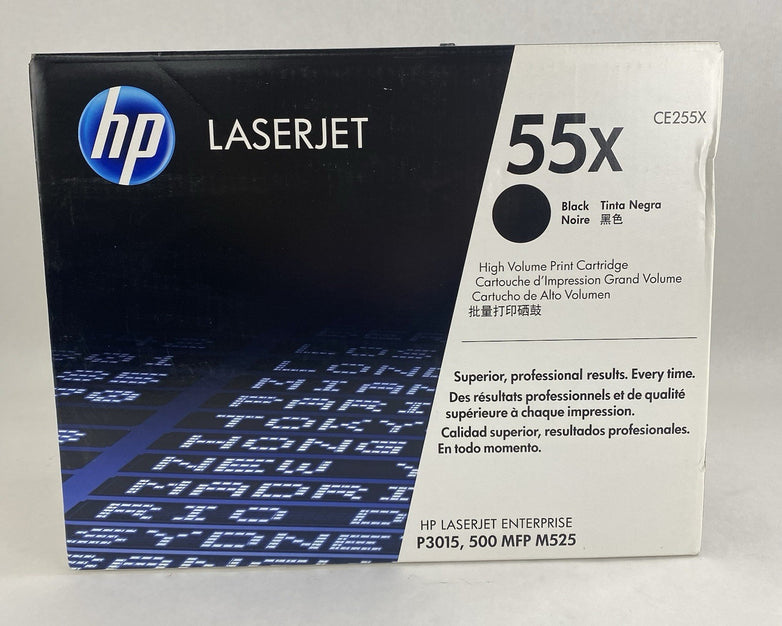 HP CE255X Black High Volume Print Cartridge for HP Enterprise P3015 500MFP M525