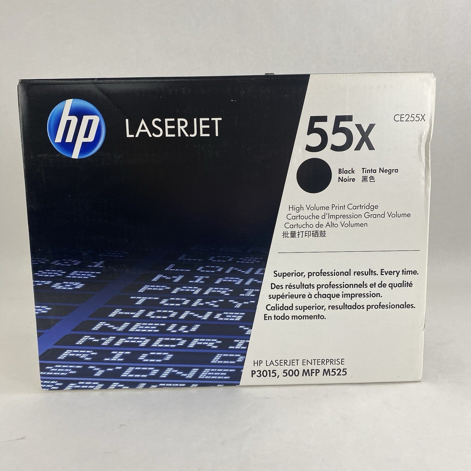 HP CE255X Black High Volume Print Cartridge for HP Enterprise P3015 500MFP M5251