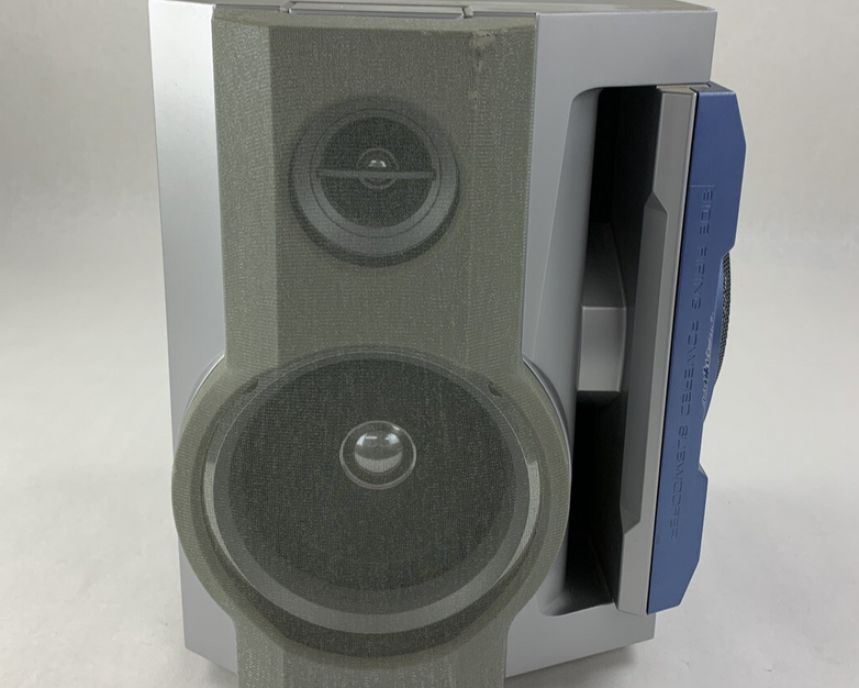 Sharp CP-BA300 Speaker with Integrated Subwoofer Tweeter 250w 6 Ohm Tested