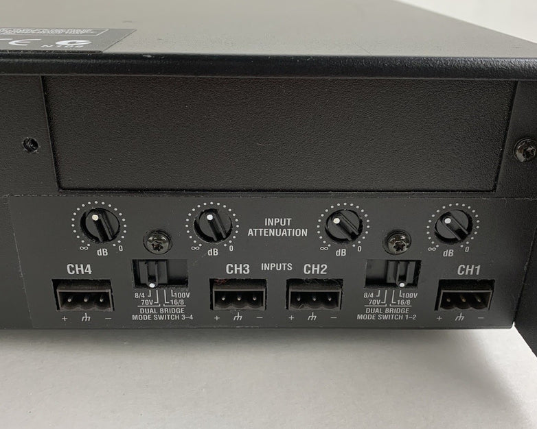 Crown CTs 4200 Four-Channel Rackmount Power Amplifier - Parts or Repair